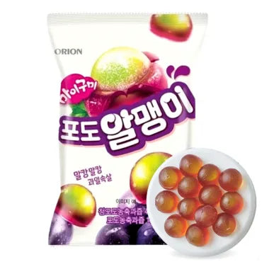 [오리온] 마이구미 포도 알맹이 67g / [Orion] Traubengummi 67g