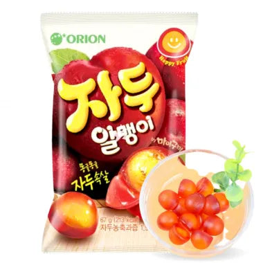 [오리온] 마이구미 자두알맹이 67g / [Orion] Pflaumengummi 67g