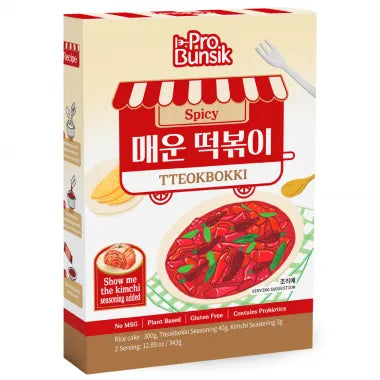 [프로분식] 매운 떡볶이 343g / [ProBunsik] Ttoekbokki, scharf 343g