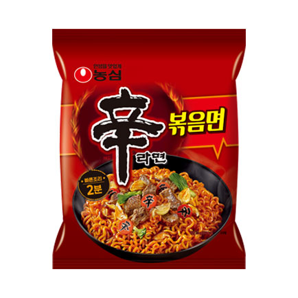 [농심] 신라면 볶음면 131g / [Nongshim] Shin Ramyun Bokkeummyun 131g